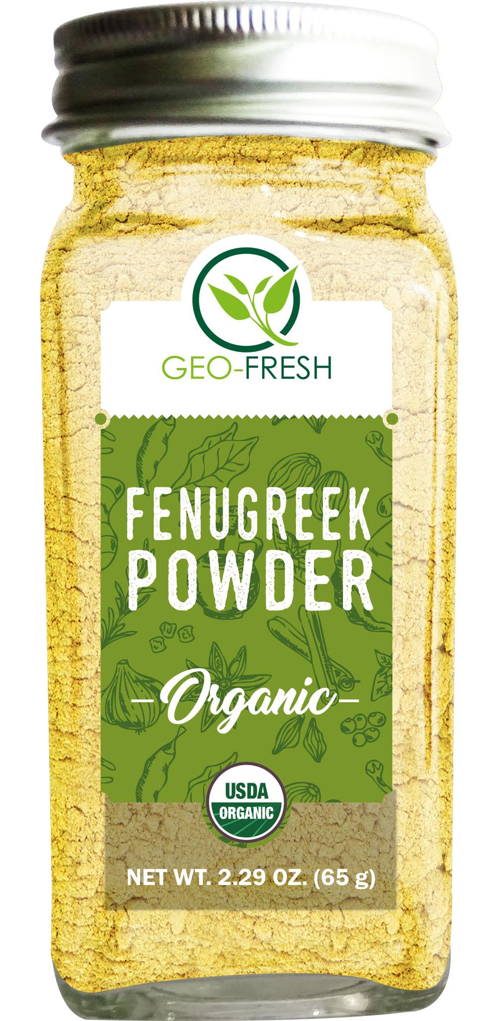 Geo Fresh Organic Fenugreek Powder 65g WeChoose in